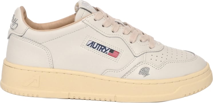 Autry Sneakers Lea/Shell Wht/Silv