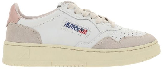 Autry Autry White Leather Low Top Sneakers