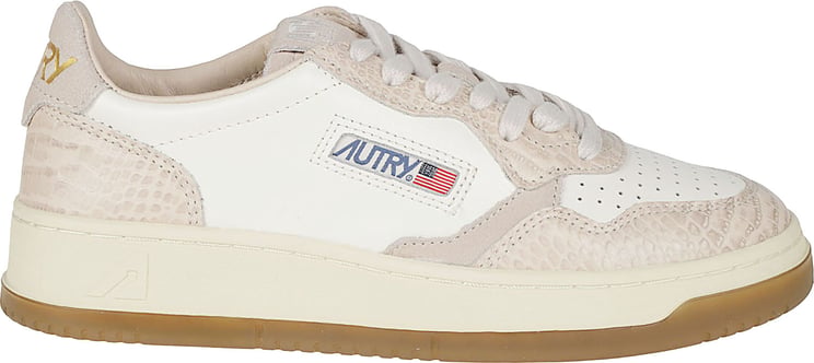 Autry Medalist Low Sneakers Nude