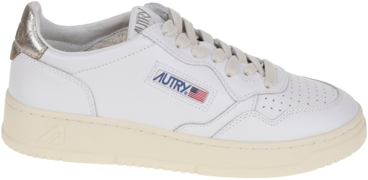 Autry Flat Shoes Golden