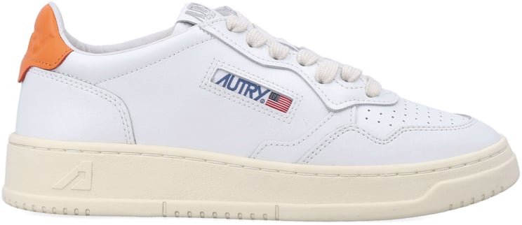 Autry Medalist White Orange