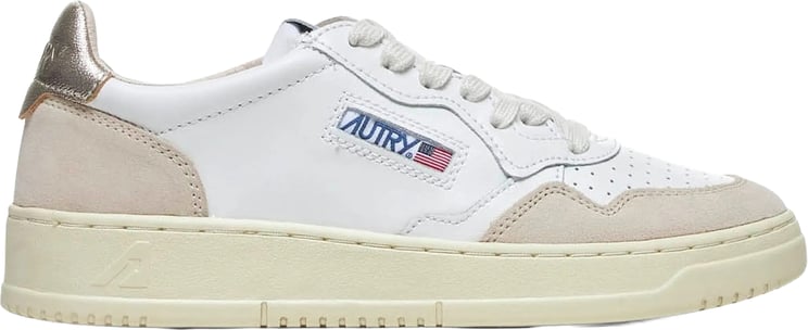 Autry Sneakers Wht/Gold