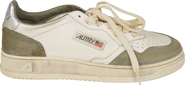 Autry Medalist Low Super Vintage Sneakers White