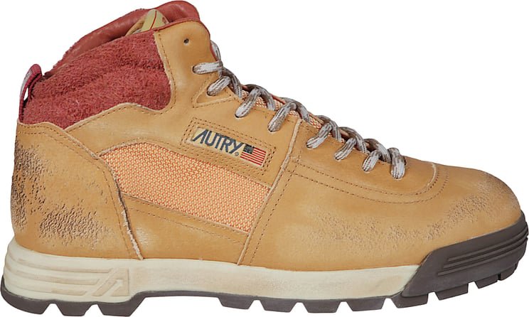 Autry Malga Mid Trekking Ankle Boots Brown