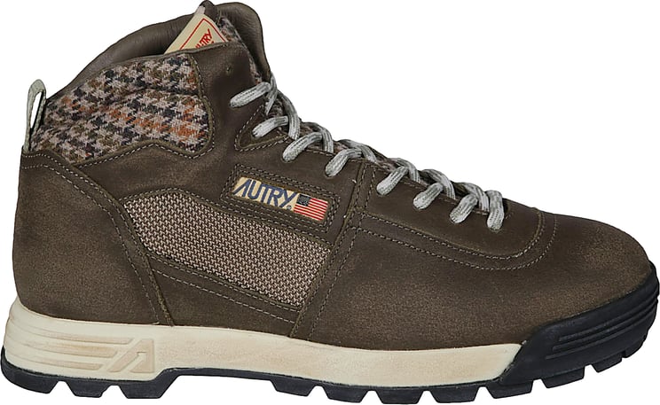 Autry Malga Mid Trekking Ankle Boots Green