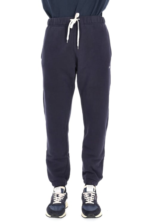 Autry Relaxed Fit Cotton Sweatpants with Adjustable Drawstring