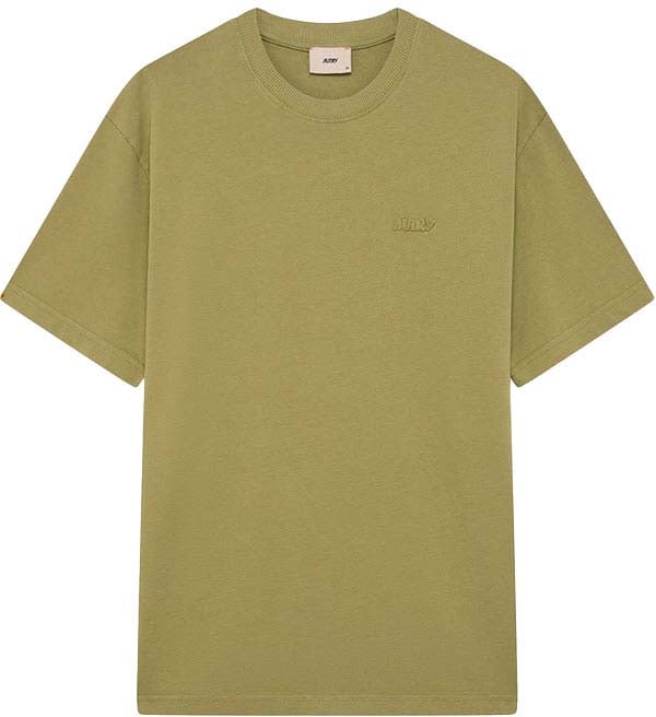 Autry t shirt autry coton logo nuance vert
