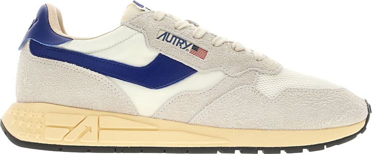 Autry Autry Multicolor suede and fabric Reelwind sneakers