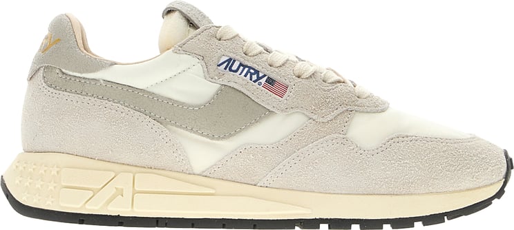 Autry Autry Multicolor suede and fabric Reelwind sneakers
