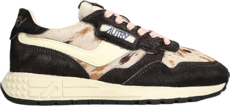 Autry Sneakers Ponymix/Lea Cow/Brown