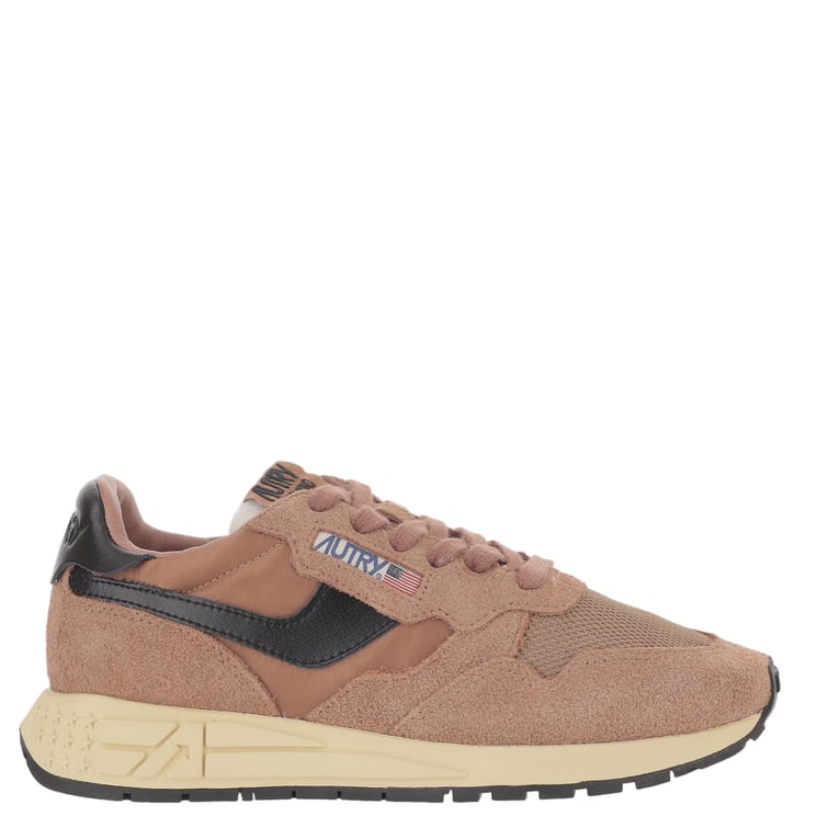 Autry Brown/Black Padded Heel Running Sneakers