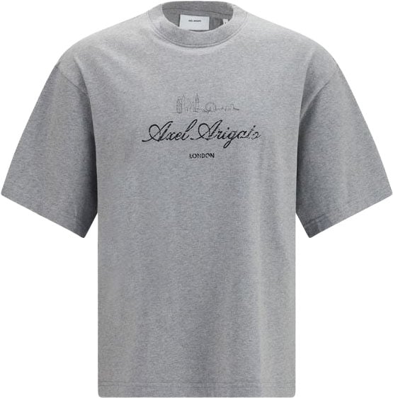 Axel Arigato Axel Arigato Gray Cotton T-Shirt