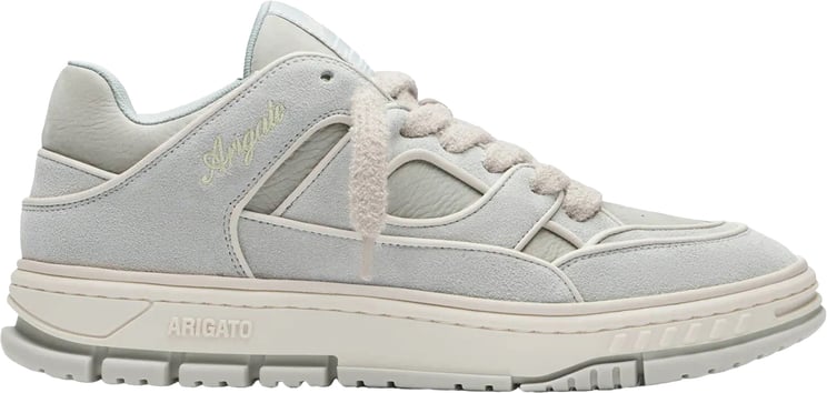 Axel Arigato Handcrafted Nubuck Sneakers with Panelled Upper
