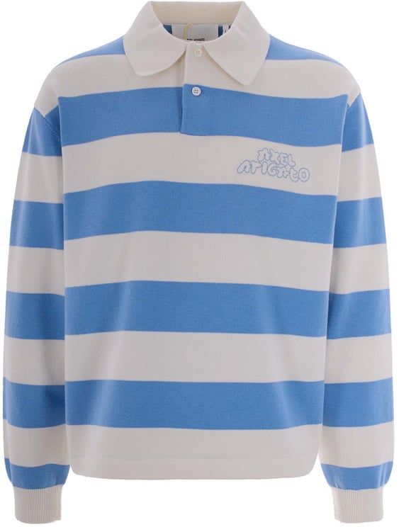 Axel Arigato T-Shirts And Polos White Light Blue