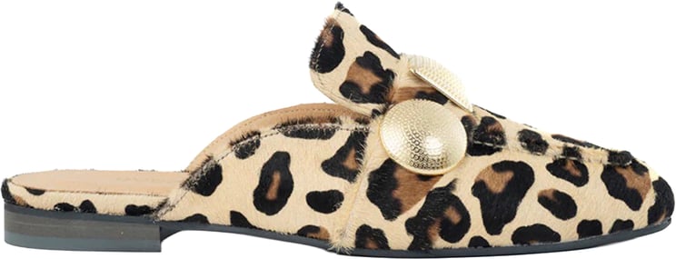 Babouche Babouche LARA leopard muiltjes