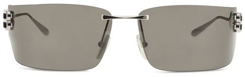 Balenciaga Balenciaga Silver Metal Sunglasses