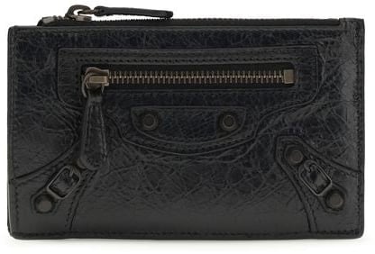 Balenciaga Balenciaga Black Lamb Ovis Aries Aries Wallet