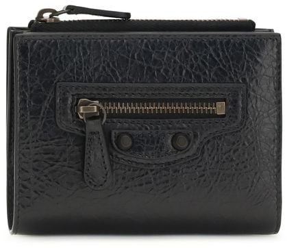 Balenciaga Balenciaga Black Lamb Ovis Aries Aries Wallet