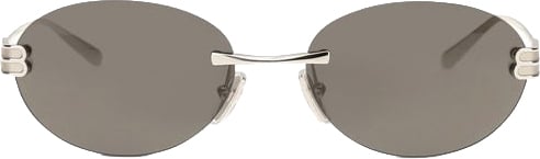 Balenciaga Balenciaga Silver Metal Sunglasses