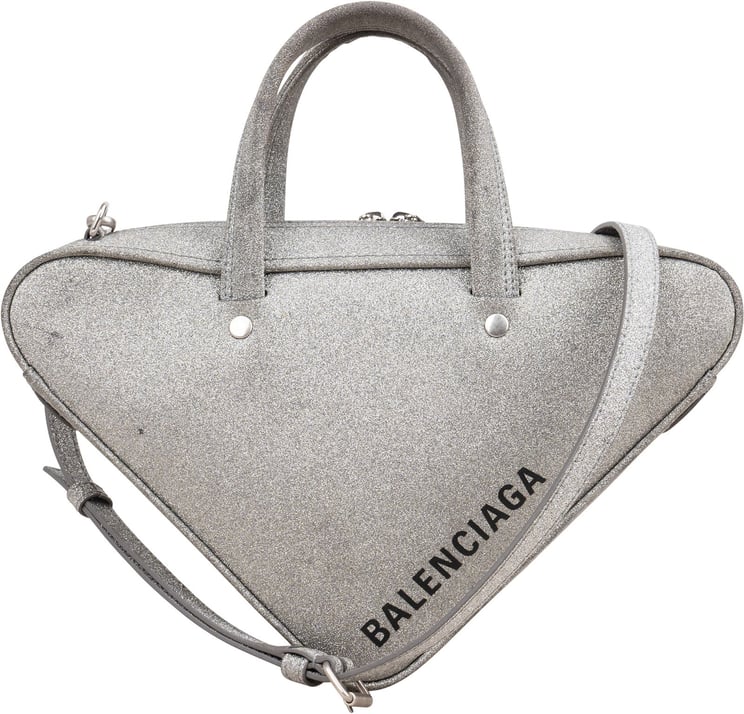 Balenciaga Balenciaga Glitter Triangle Fashion Show Handbag