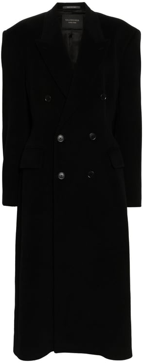 Balenciaga Balenciaga Cashmere And Wool Cinched Coat