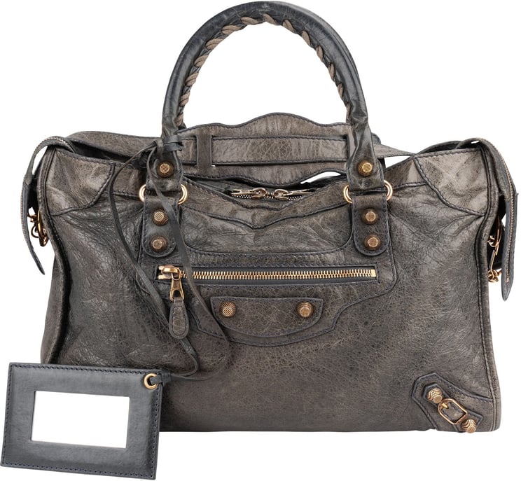 Balenciaga Balenciaga Leather City Handbag