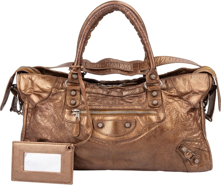 Balenciaga Balenciaga Leather City Handbag