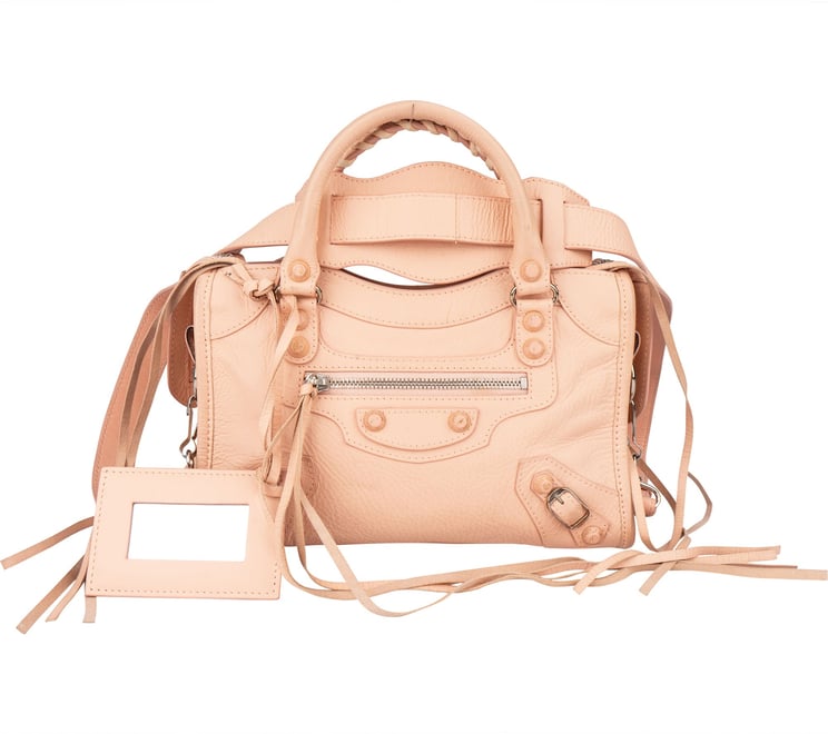 Balenciaga Balenciaga Leather City Mini Handbag