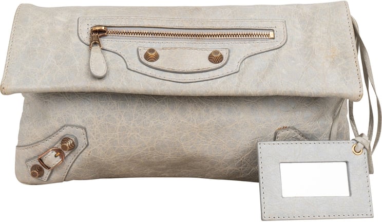 Balenciaga Balenciaga Arena Leather Classic City Envelope Clutch