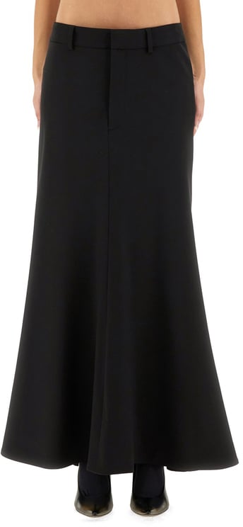Balenciaga "GODET" MAXI SKIRT