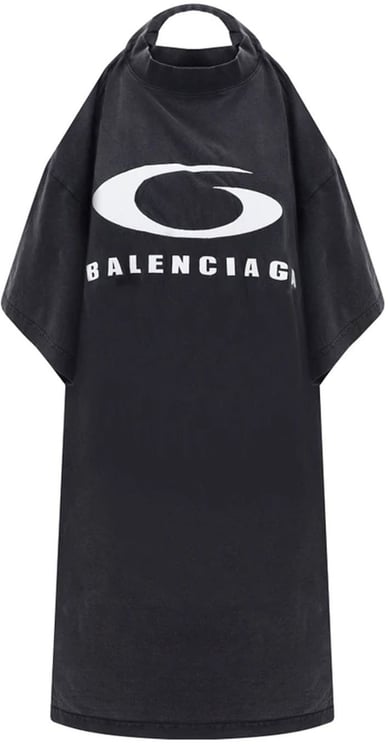 Balenciaga Balenciaga Icon Print T-shirt Dress