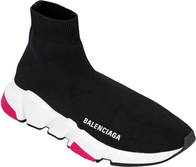Balenciaga Black Magenta' Speed Sneaker