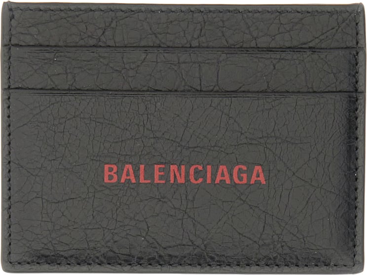 Balenciaga Minimalist Cash Card Holder in Soft Lamb Leather