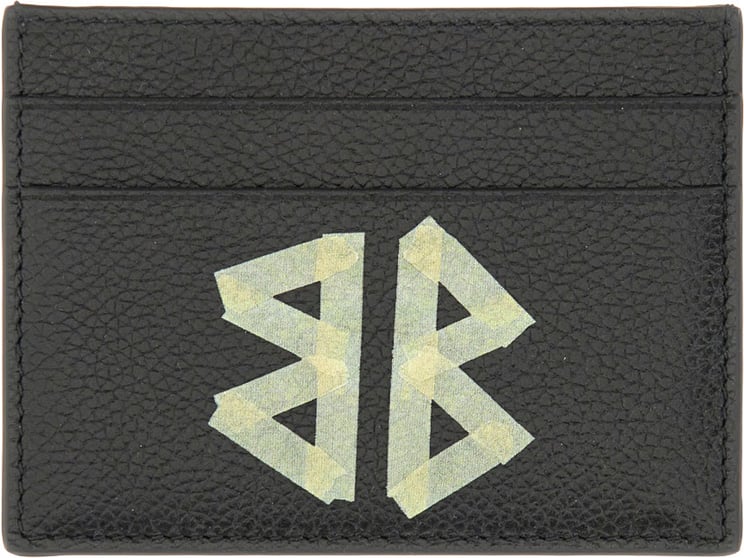 Balenciaga Compact Card Holder in Smooth Domesticated Calf Leather