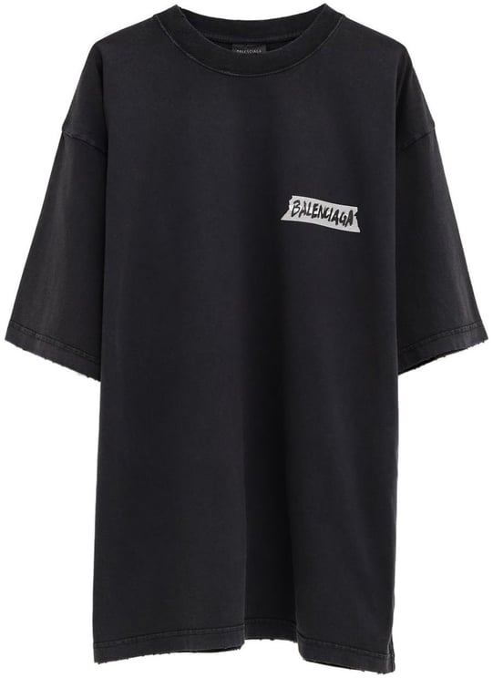 Balenciaga T-Shirts And Polos Black