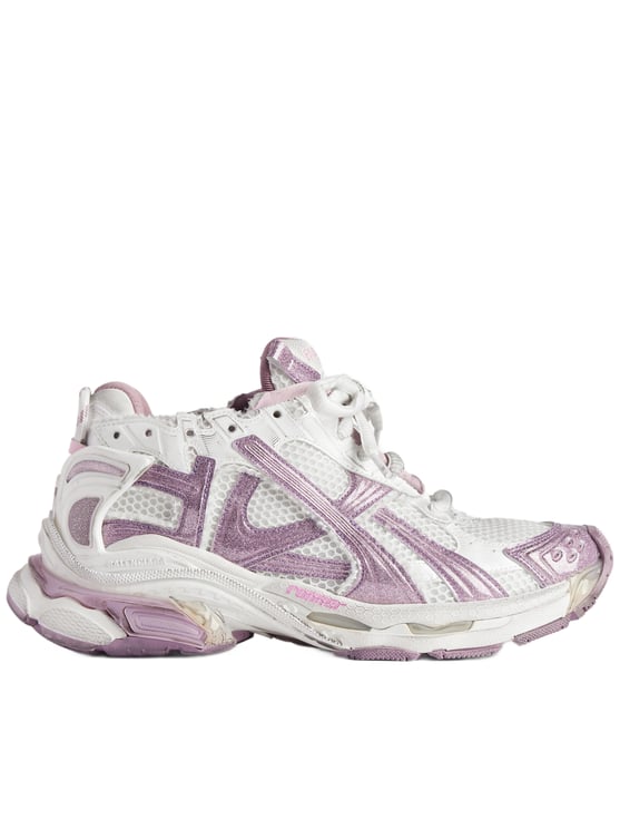 Balenciaga Chunky Layered Sneakers With Glitter Accents