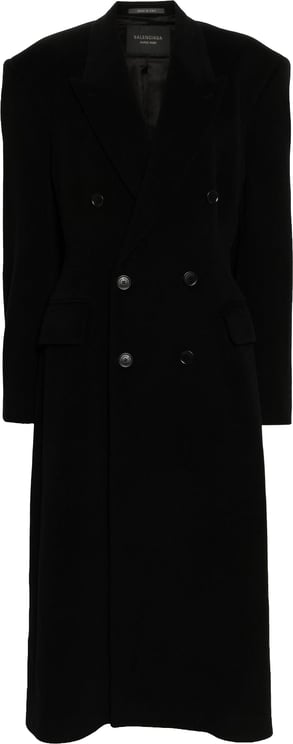 Balenciaga Balenciaga Cashmere And Wool Cinched Coat