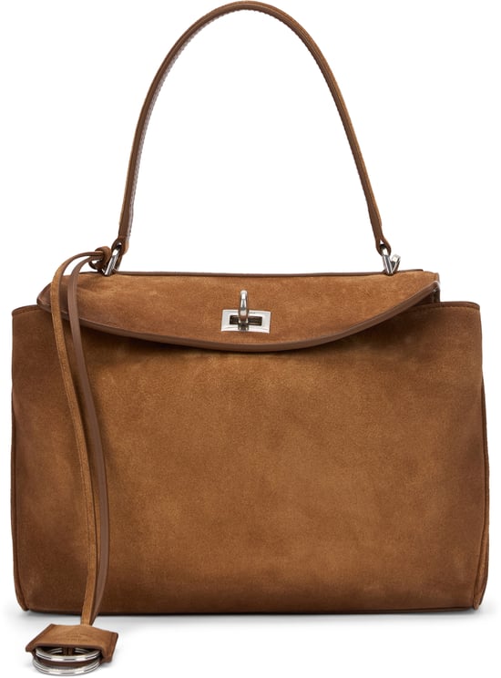 Balenciaga Small Rodeo handbag in suede
