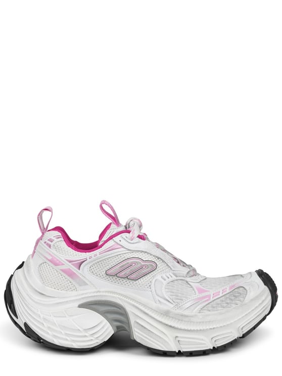 Balenciaga Chunky Sculpted Sole Sneakers With Dynamic Design