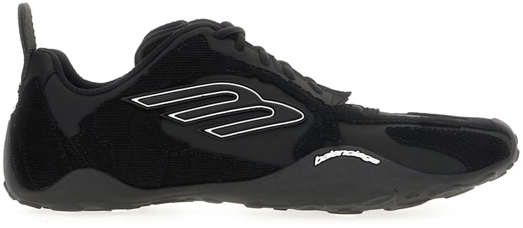Balenciaga Balenciaga Black nylon Monday sneakers