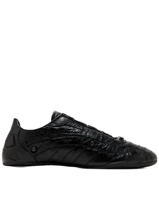 Balenciaga City Black Leather Sneakers