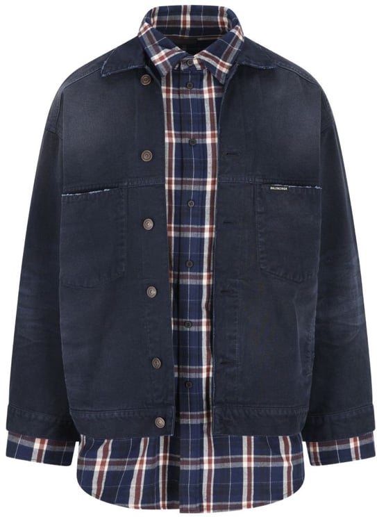 Balenciaga Jackets Blue