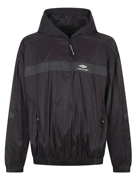 Balenciaga Technical Ripstop Jacket with Reflective Details