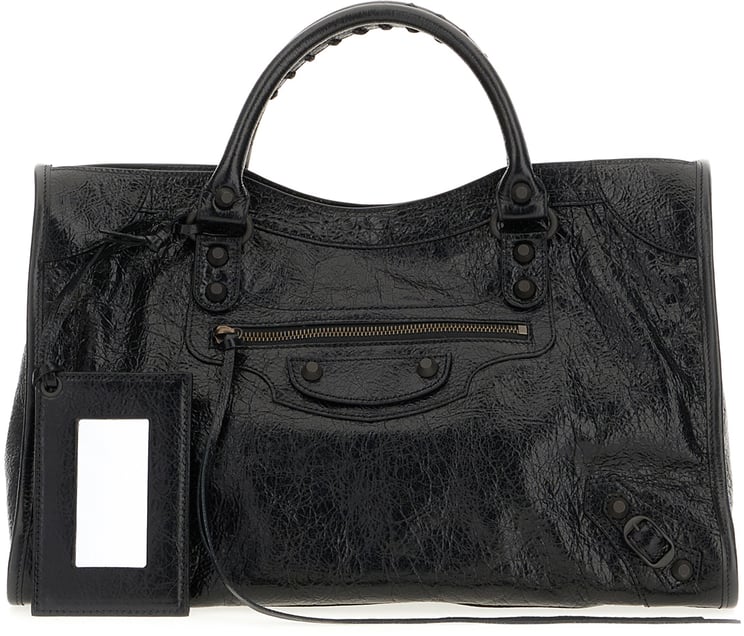 Balenciaga Balenciaga Black leather medium Le City handbag