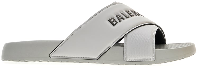 Balenciaga Balenciaga Grey polyurethane slippers