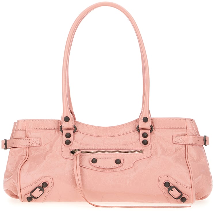 Balenciaga Balenciaga Pink leather Le City East-West shoulder bag