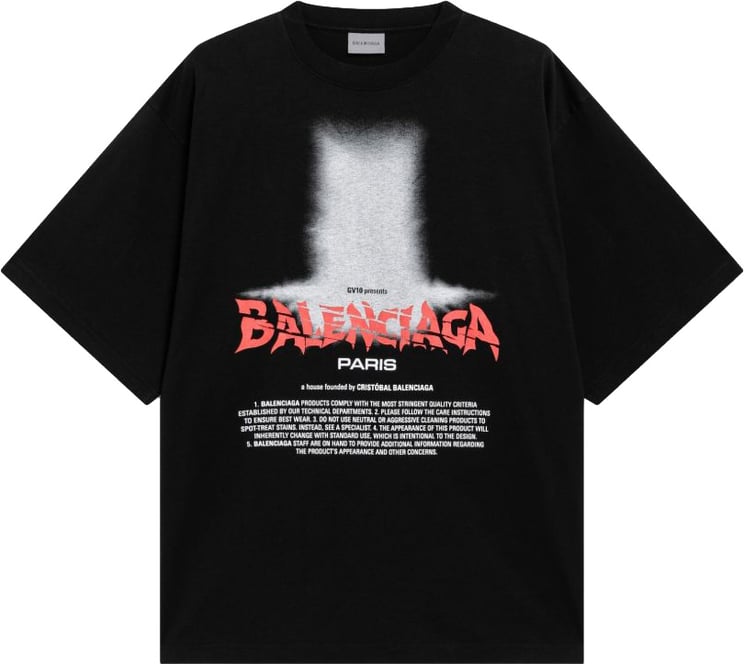 Balenciaga T-Shirts And Polos Black