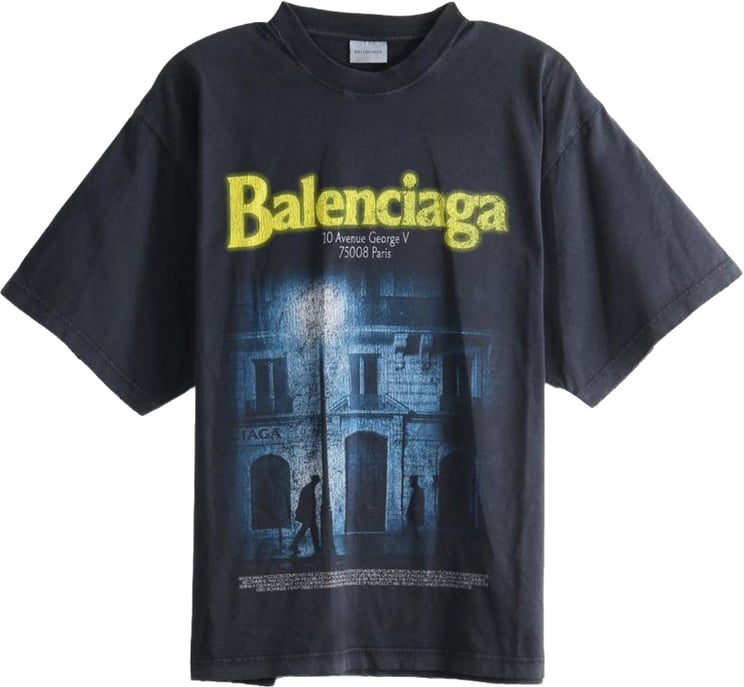 Balenciaga T-Shirts And Polos Black
