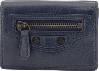 Balenciaga Balenciaga Blue Lamb Ovis Aries Aries Wallet