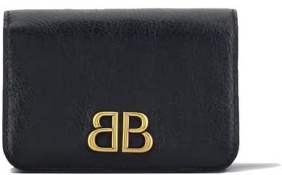 Balenciaga Balenciaga Black Lamb Leather Cardholder